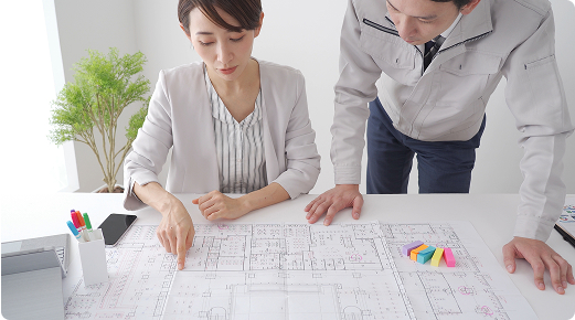 リフォーム工事(着工～施工)