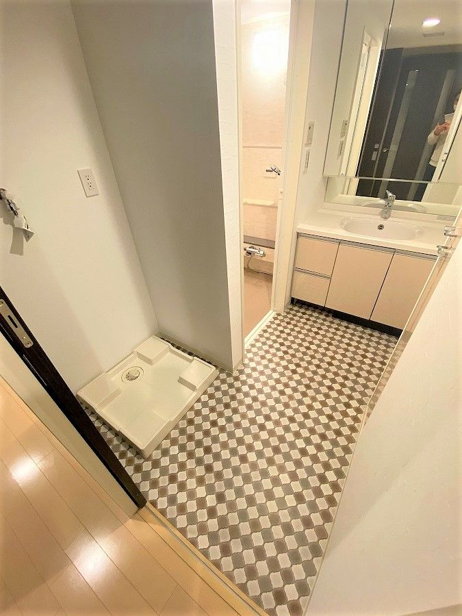 マンション洗面所のリフォーム