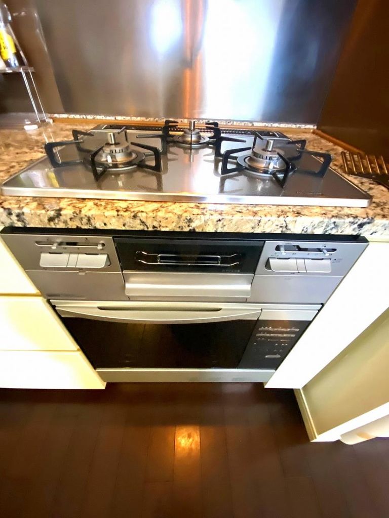 ビルトインコンロ交換