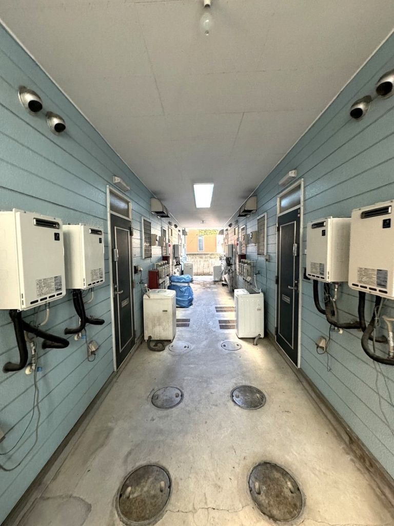 アパート補強工事